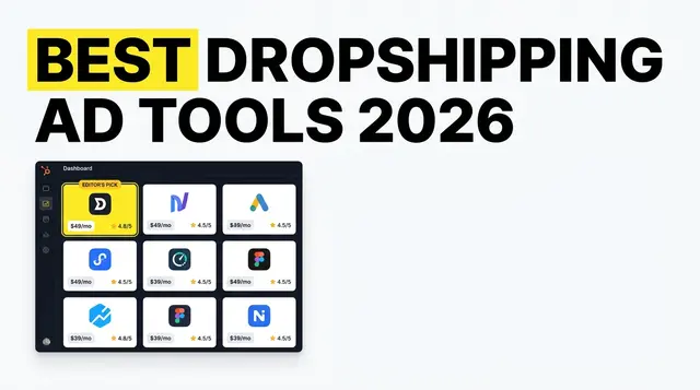 Best Dropshipping Ad Tools 2026