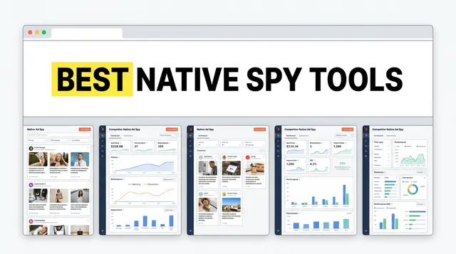 Native Ad Spy Tools Ranked 2024