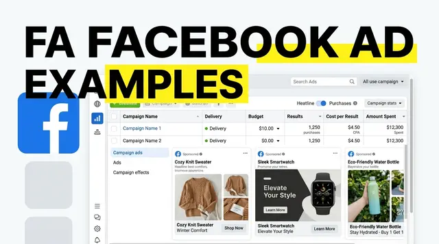 Top Facebook Ad Examples 2024