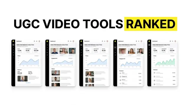 UGC Video Tools Ranked 2024